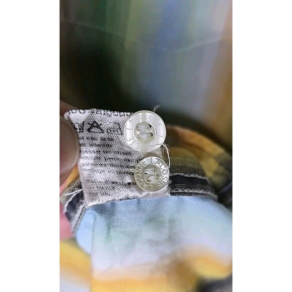 Vintage Lacoste Striped Short Sleeve Shirt Size 42, RN87651 - Picture 10 of 10